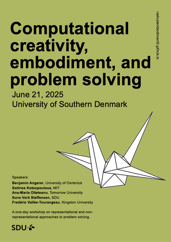 Computational creativity, embodiment, and problem solving